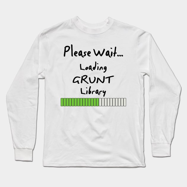 Please wait Long Sleeve T-Shirt by Warp9